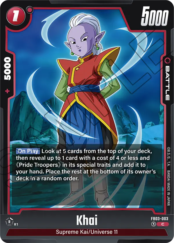 Khai (Battle) (FB03-003) (C)