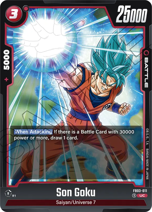 Son Goku (Battle) (FB03-011) (UC)
