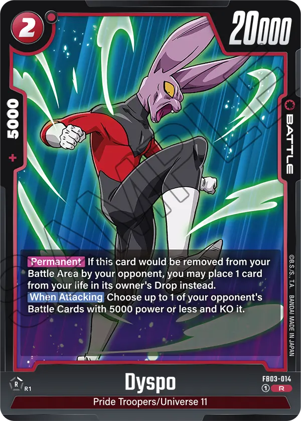 Dyspo (Battle) (FB03-014) (R)