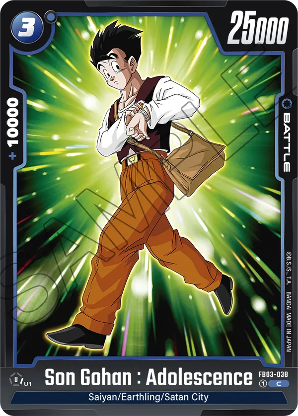 Son Gohan : Adolescence (Battle) (FB03-038) (C)
