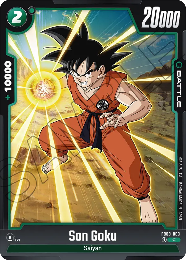 Son Goku (Battle) (FB03-063) (C)
