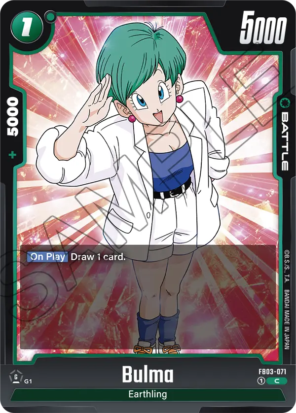 Bulma (Battle) (FB03-071) (C)