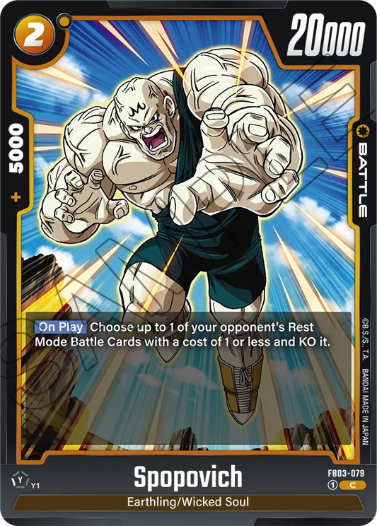 Spopovich (Battle) (FB03-079) (C)