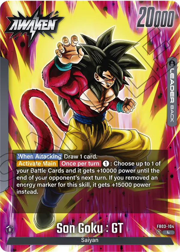 Son Goku : GT (Leader) (FB03-104) (L)