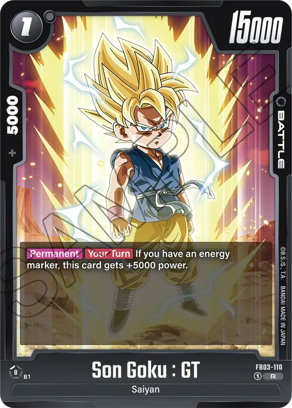 Son Goku : GT (Battle) (FB03-110) (R)