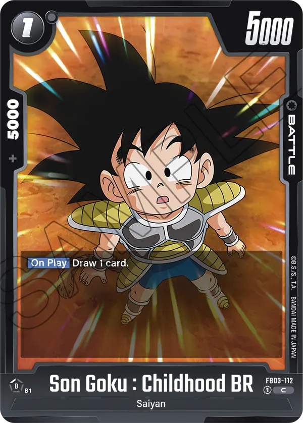 Son Goku : Chilhood BR (Battle) (FB03-112) (C)