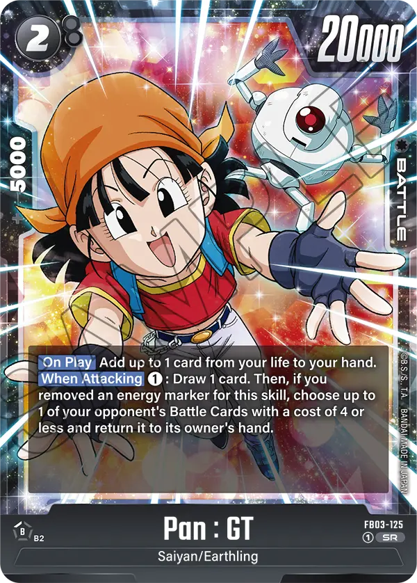 Pan : GT (Character) (FB03-125) (SR)
