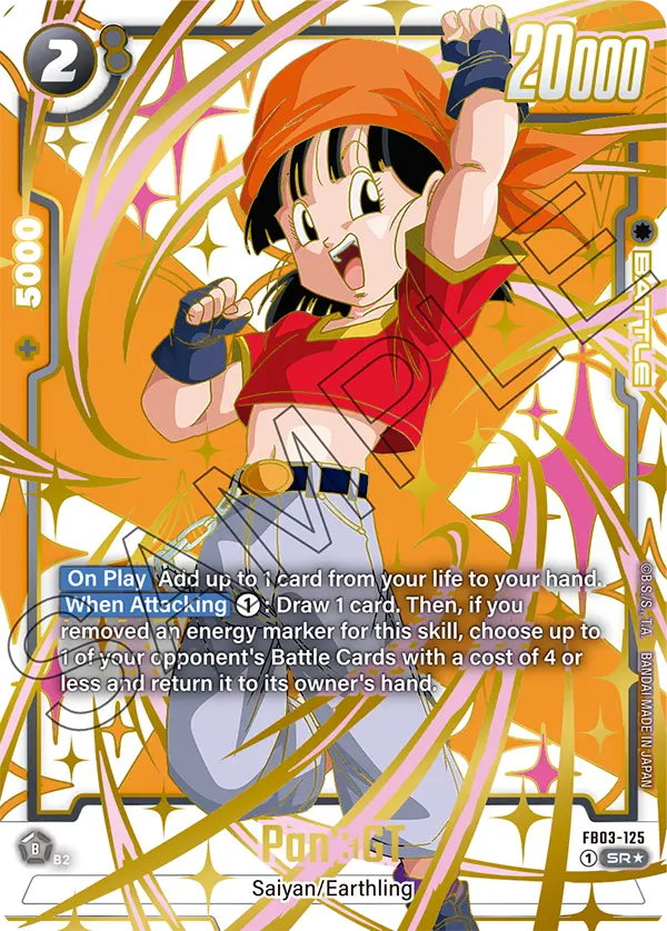 Pan : GT (Character) (FB03-125) (SR*) (Alternate Art) (SP)