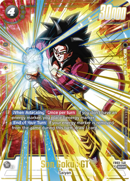 Son Goku : GT (Character) (FB03-140) (SCR) (Alternate Art)