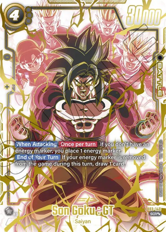 Son Goku : GT (Character) (FB03-140) (SCR) (Alternate Art) (2 Star Parallel)