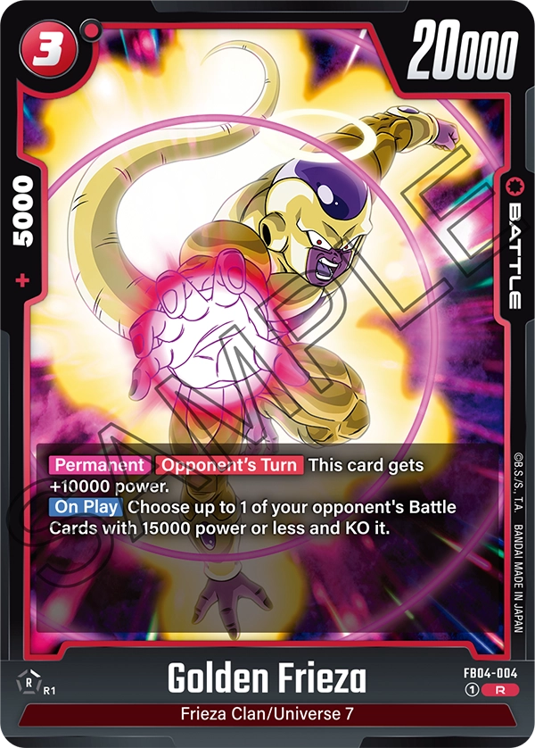 Golden Frieza (Battle) (FB04-004) (R)