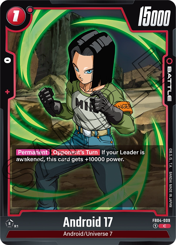 Android 17 (Battle) (FB04-009) (C)
