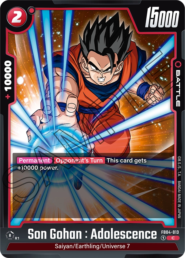 Son Gohan : Adolescence (Battle) (FB04-013) (C)
