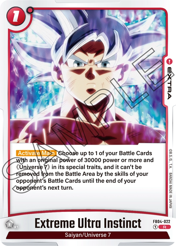 Extreme Ultra Instinct (Extra) (FB04-022) (R)