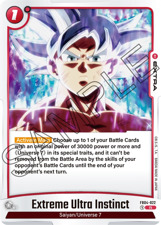 Extreme Ultra Instinct (Extra) (FB04-022) (R)