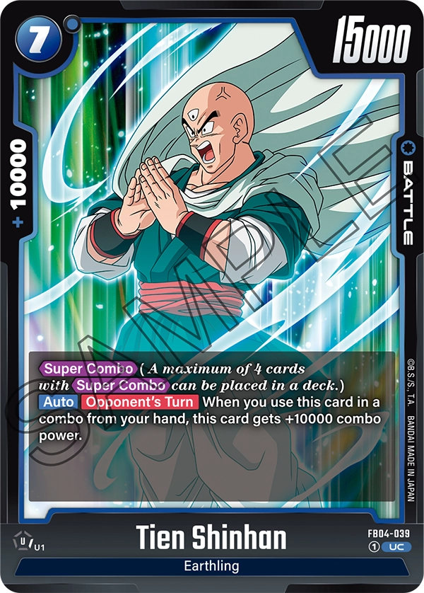 Tien Shinhan (Battle) (FB04-039) (UC)