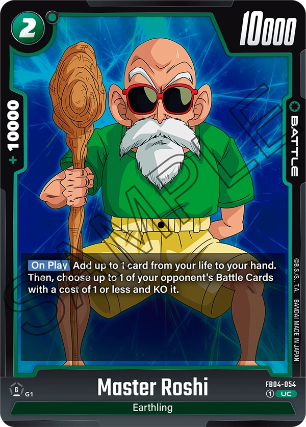 Master Roshi (Battle) (FB04-054) (UC)