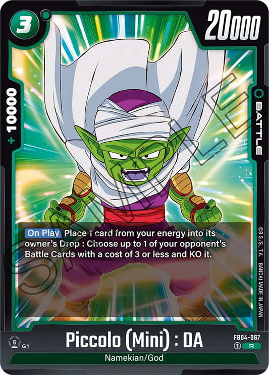 Piccolo (Mini) : DA  (Battle) (FB04-067) (R)