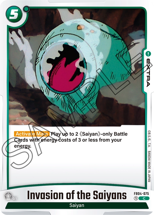 Invasion of the Saiyans (Extra) (FB04-075) (C)