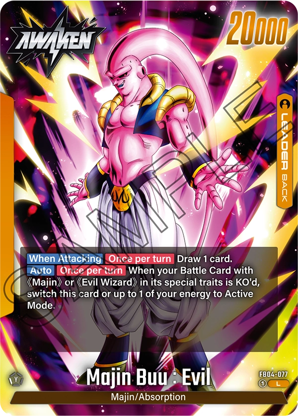 Majin Buu : Evil (Leader) (FB04-077) (L)