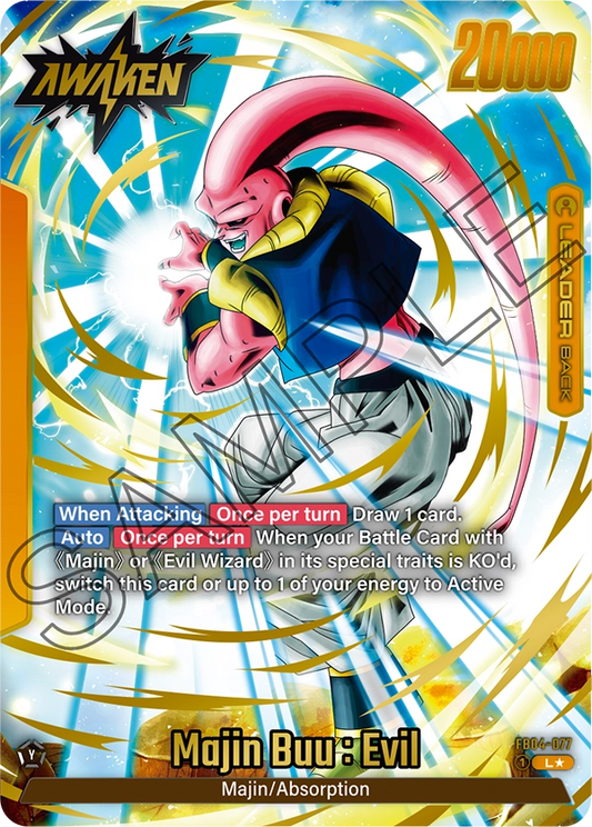 Majin Buu : Evil (Leader) (FB04-077) (Alternate Art)