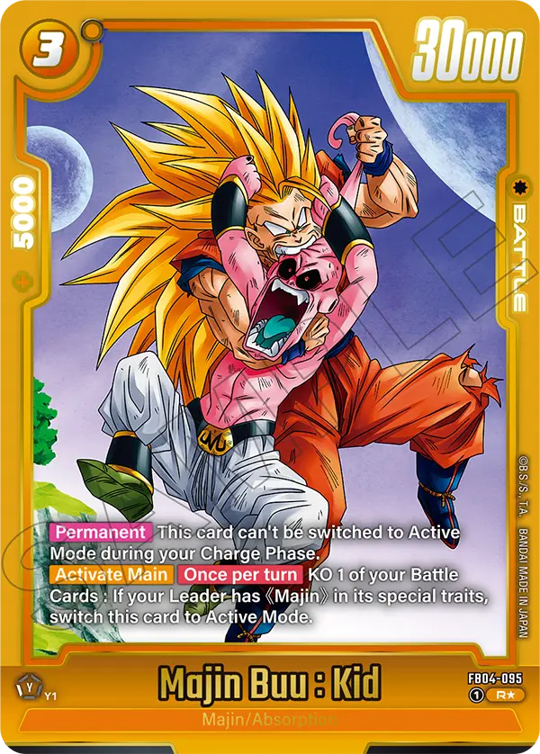 Majin Buu : Kid (FB04-095) (R) (Alternate Art) (SP)