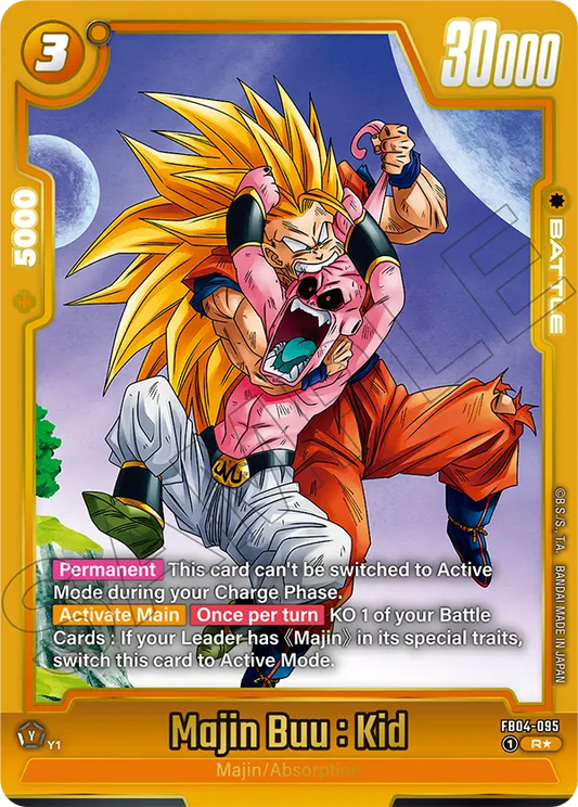 Majin Buu : Kid (FB04-095) (R) (Alternate Art) (SP)