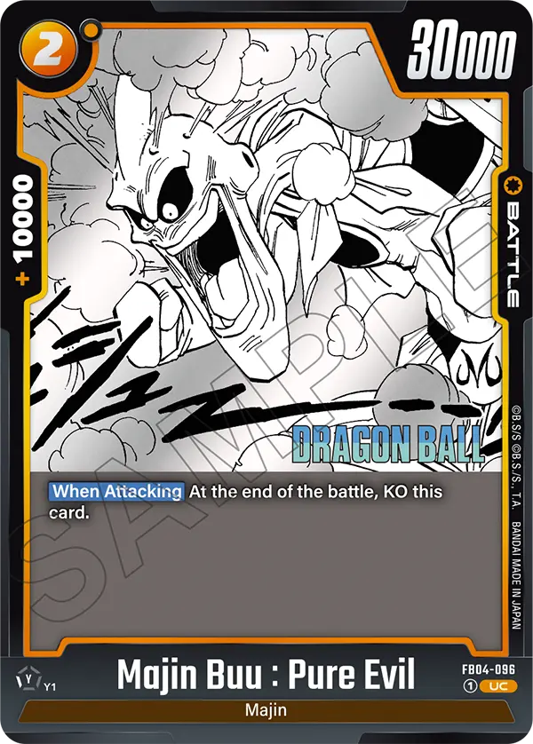 Majin Buu : Pure Evil (Battle) (SB01 Reprint) (FB04-096) (UC)