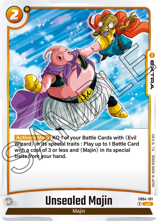 Unsealed Majin (Extra) (FB04-101) (UC)
