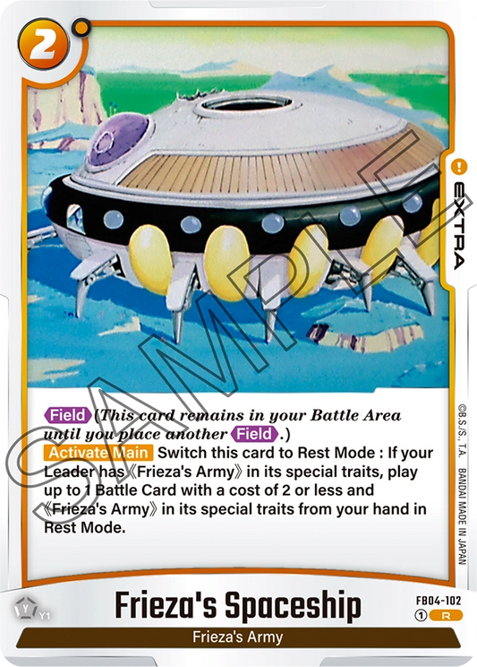 Frieza’s Spaceship (Extra) (FB04-102) (R)
