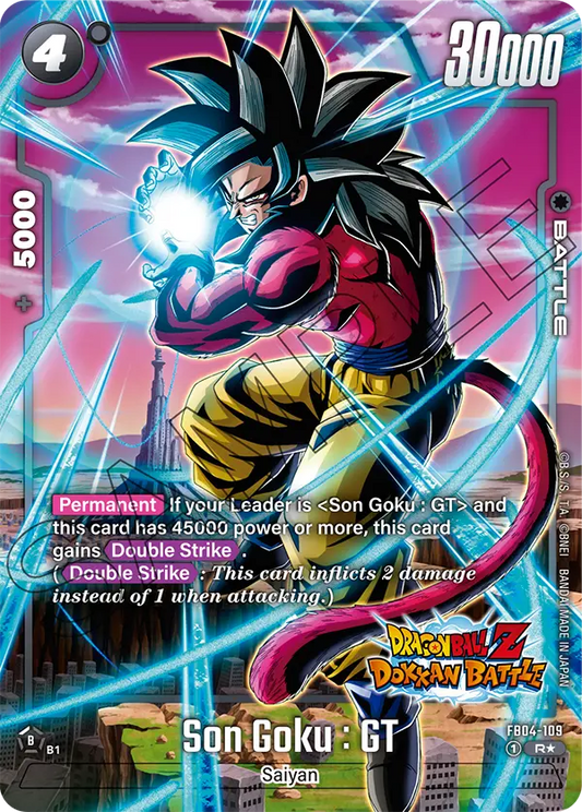 Son Goku : GT (Character) (FB04-109) (R*) (Alternate Art) (Dokkan Battle)