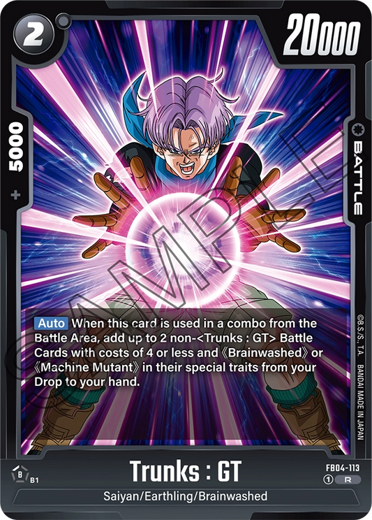 Trunks : GT (Battle) (FB04-113) (R)