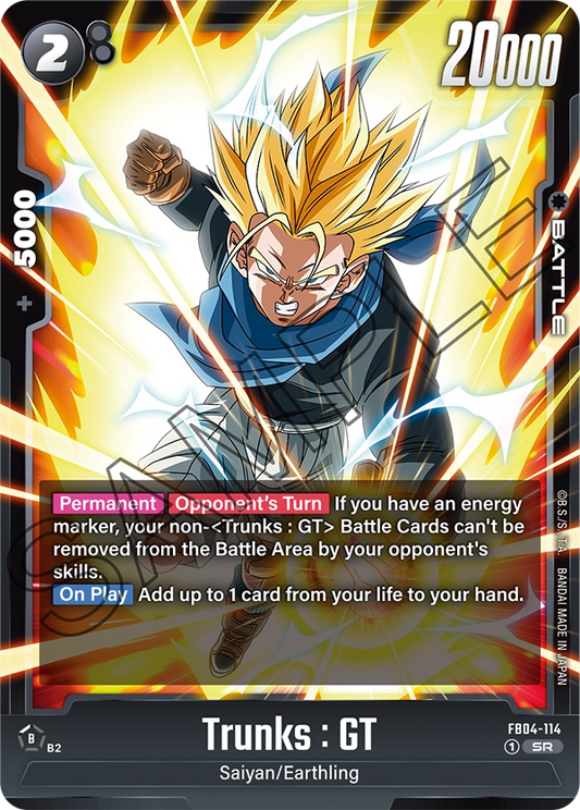 Trunks : GT (Character) (FB04-114) (SR)