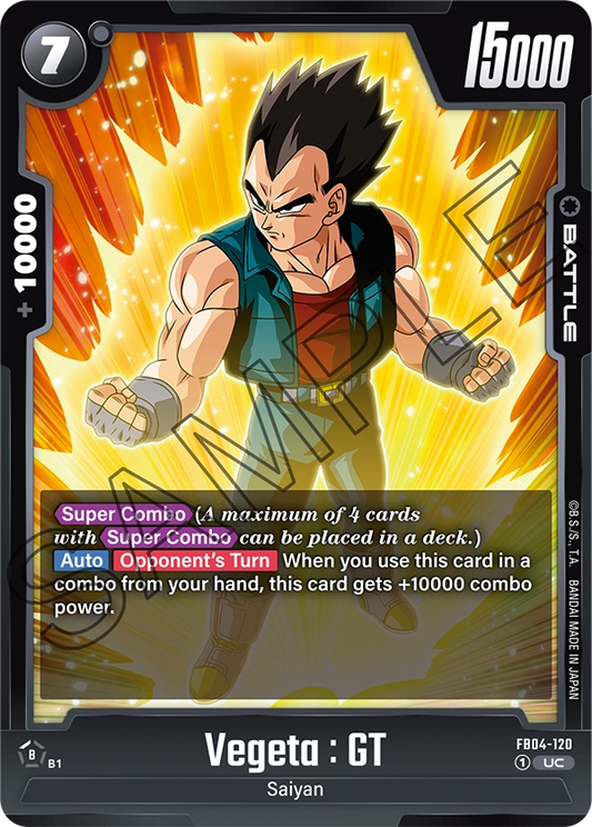 Vegeta : GT (Battle) (FB04-120) (UC)