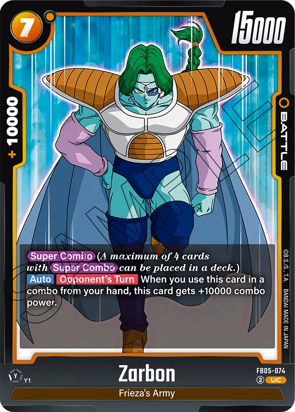 Zarbon (Battle) (FB05-074) (UC)