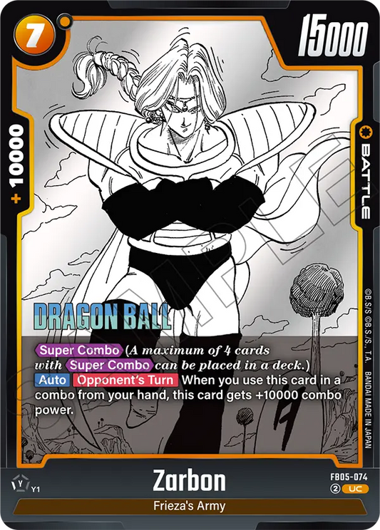 Zarbon (Battle) (SB02 Reprint) (FB05-074) (UC)