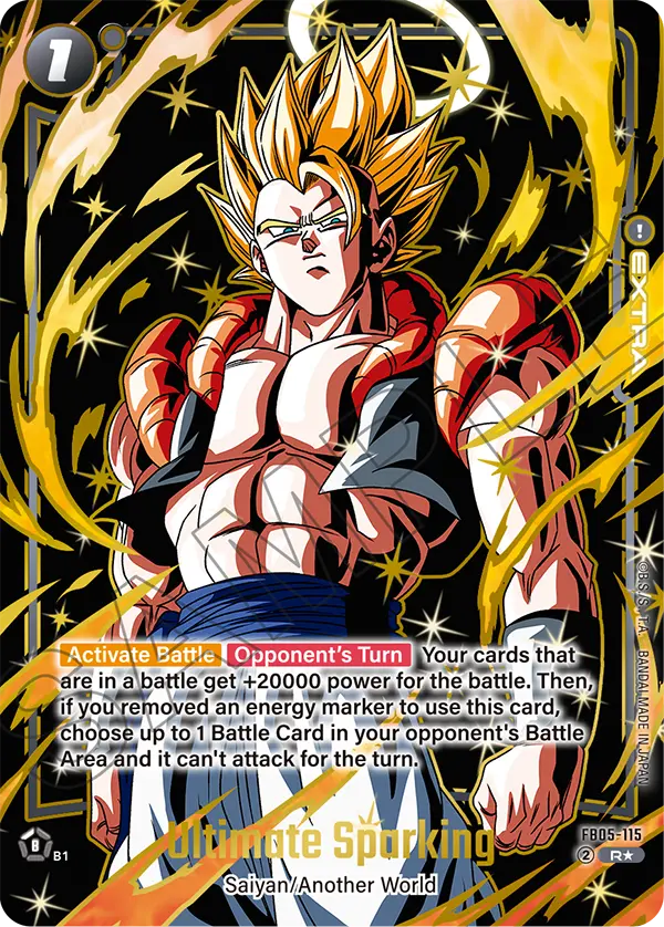 Ultimate Sparking (Character) (FB05-115) (R*) (Alternate Art) (SP)