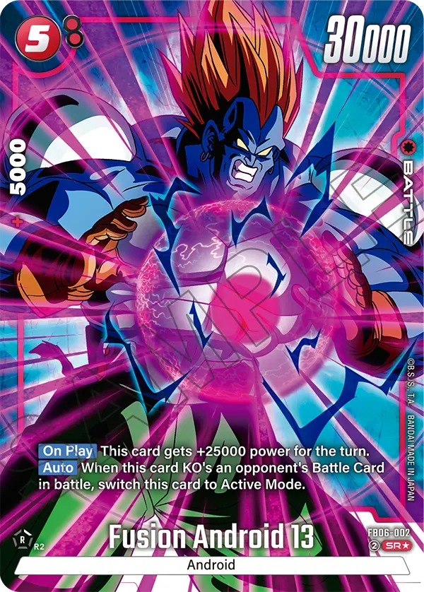 Fusion Android 13 (Character) (FB06-002) (SR) (Alternate Art)