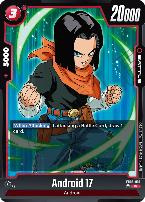 Android 17 (Battle) (FB06-010) (R)