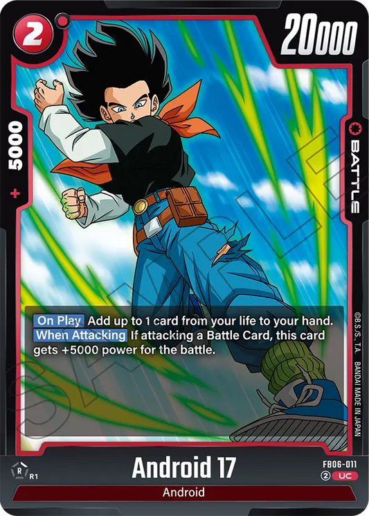 Android 17 (Battle) (FB06-011) (UC)
