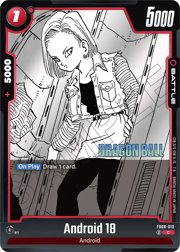 Android 18 (Battle) (SB02 Reprint) (FB06-013) (C)