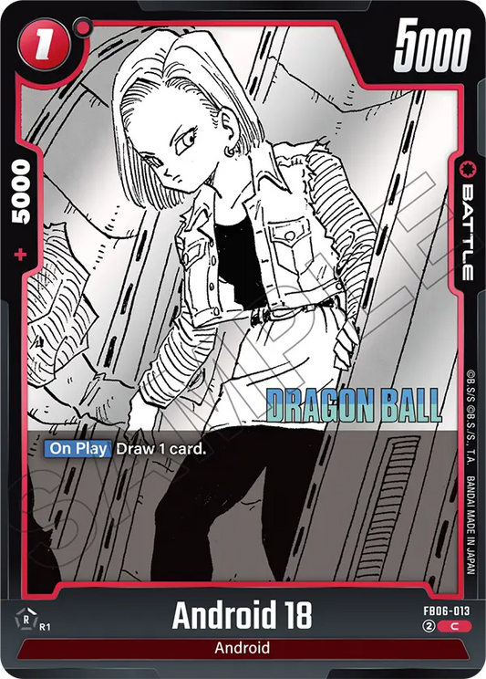 Android 18 (Battle) (SB02 Reprint) (FB06-013) (C)