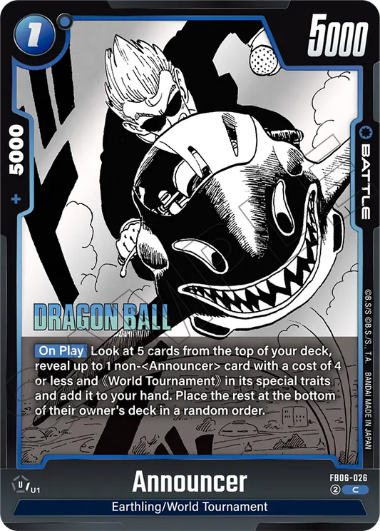 Announcer (Battle) (SB01 Reprint) (FB06-026) (C)