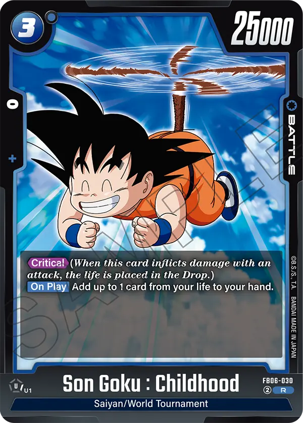 Son Goku : Childhood (Battle) (FB06-030) (R)