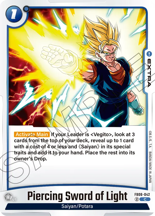 Piercing Sword of Light (Extra) (FB06-042) (C)