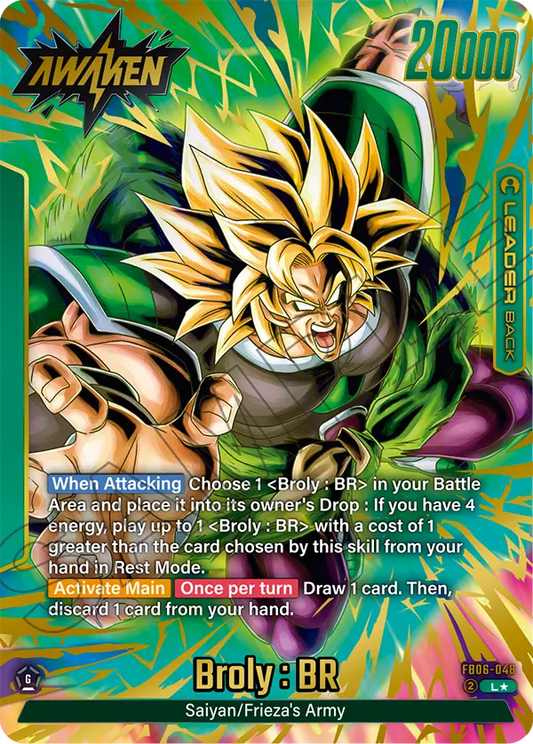 Broly : BR (Leader) (FB06-048) (Alternate Art)