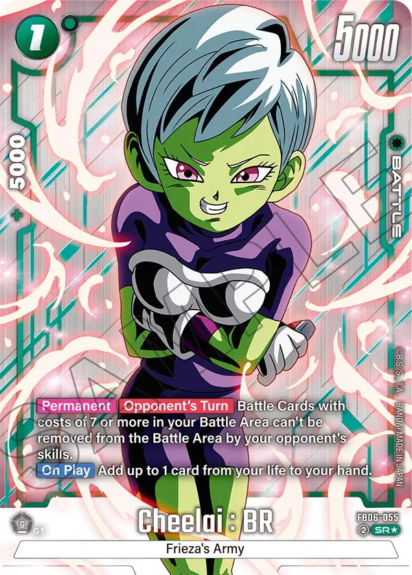 Cheelai : BR (Character) (FB06-055) (SR) (Alternate Art)