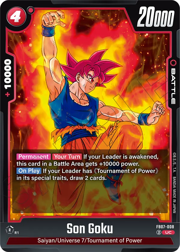 Son Goku (Battle) (FB07-008) (UC)