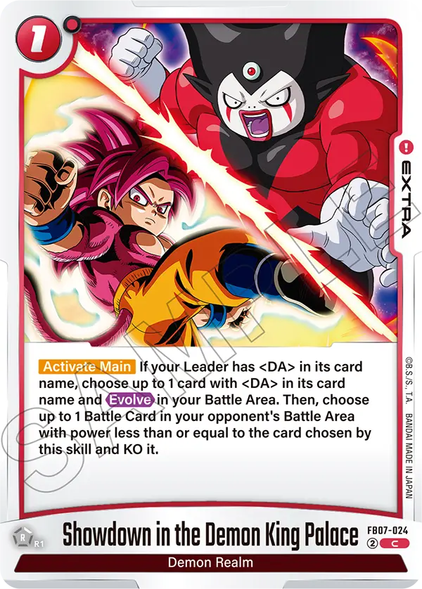 Showdown in the Demon King Palace (Extra) (FB07-024) (C)