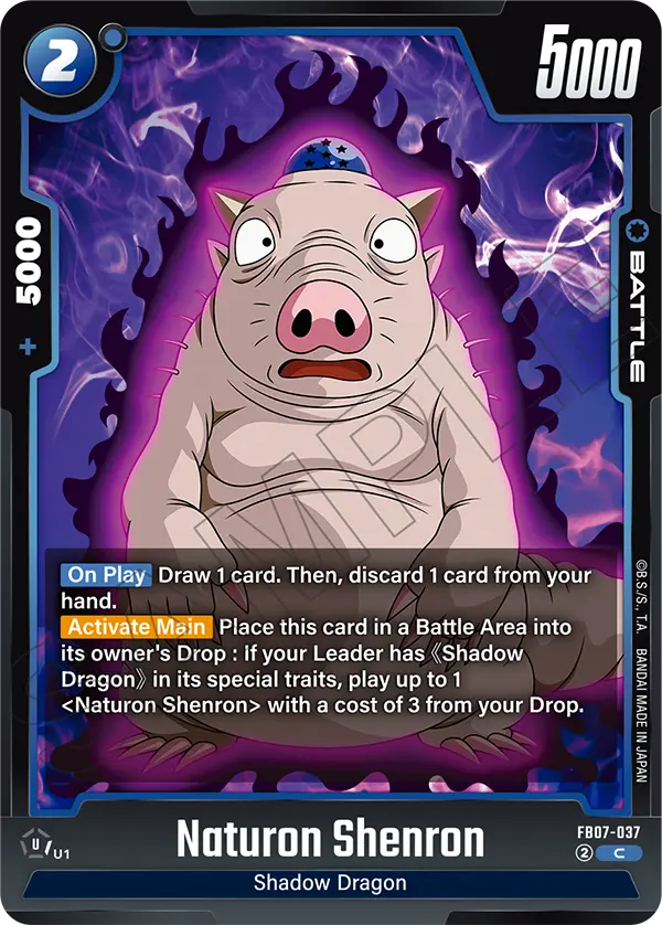 Naturon Shenron (Battle) (FB07-037) (C)